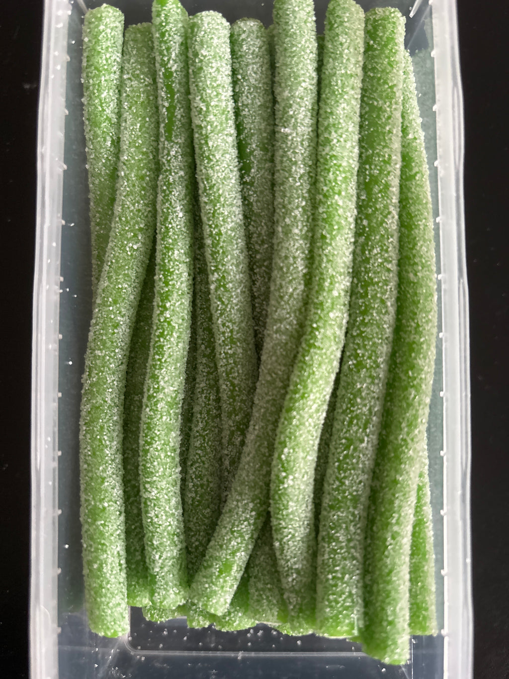 Câbles acidulés goût pomme 13 cm