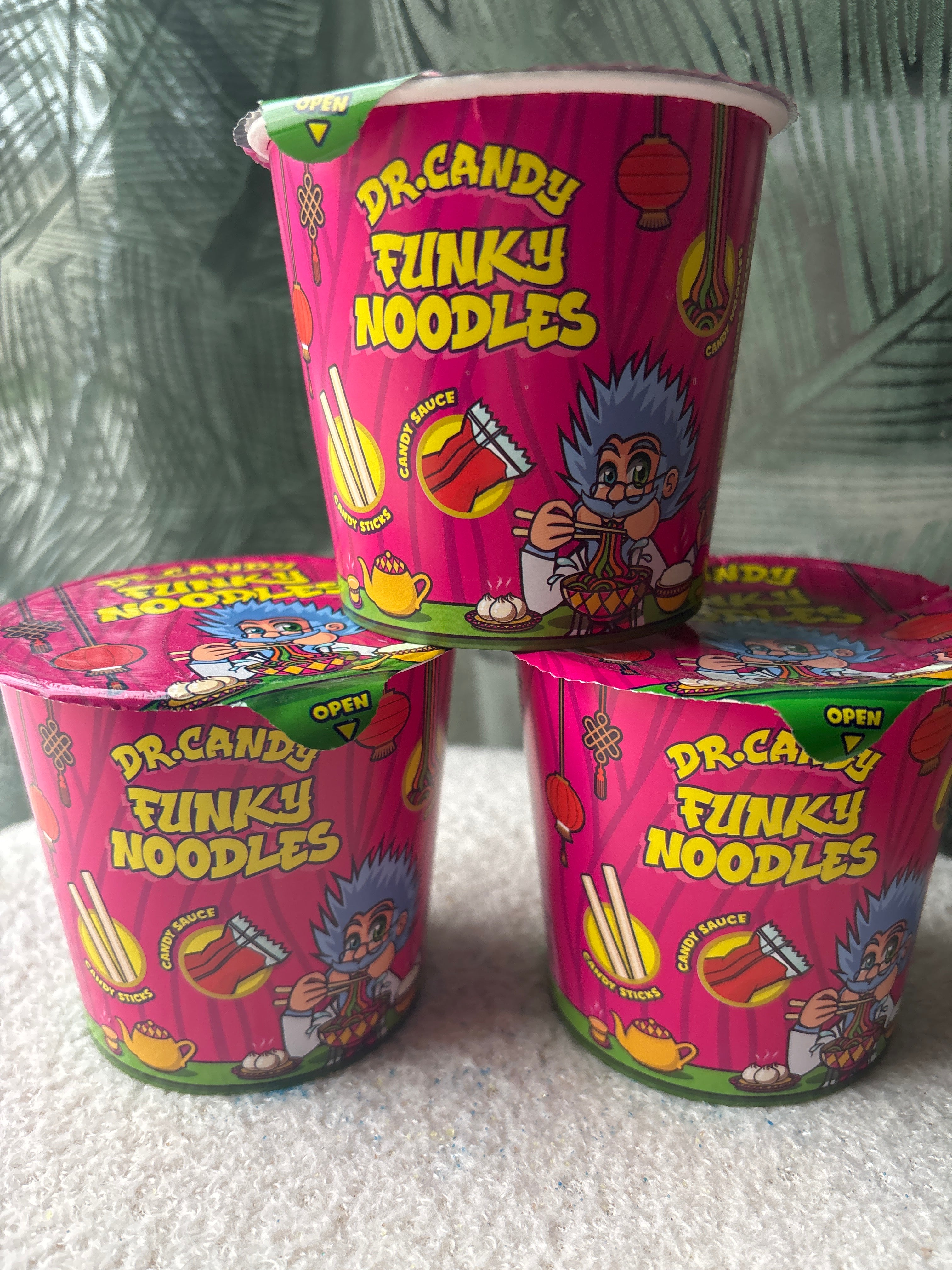 Nouilles bonbons
