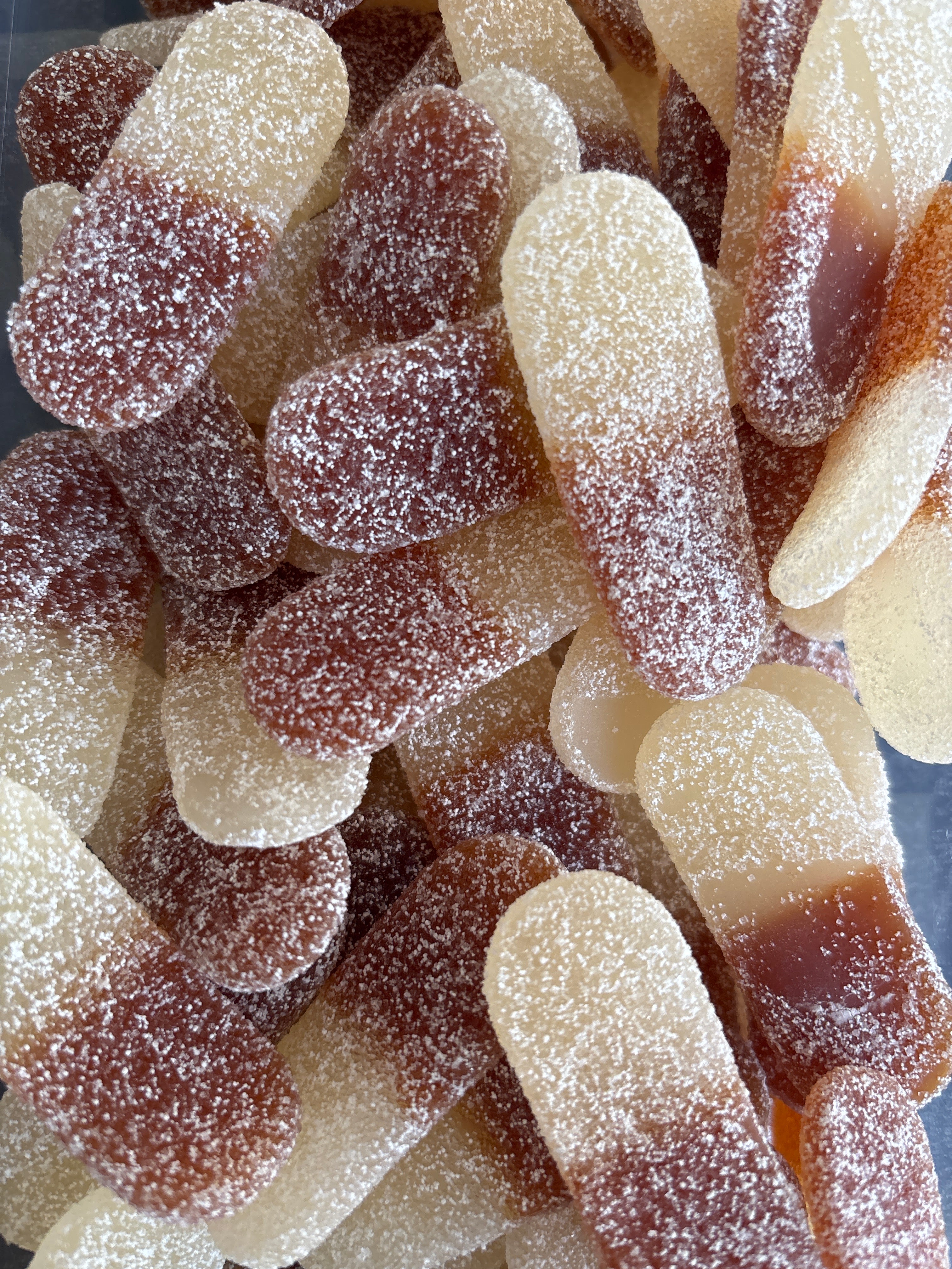 Mini langues acidulées goût coca