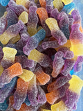 Bouteille de coca acidulée